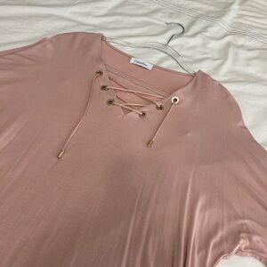Calvin Klein pink top
